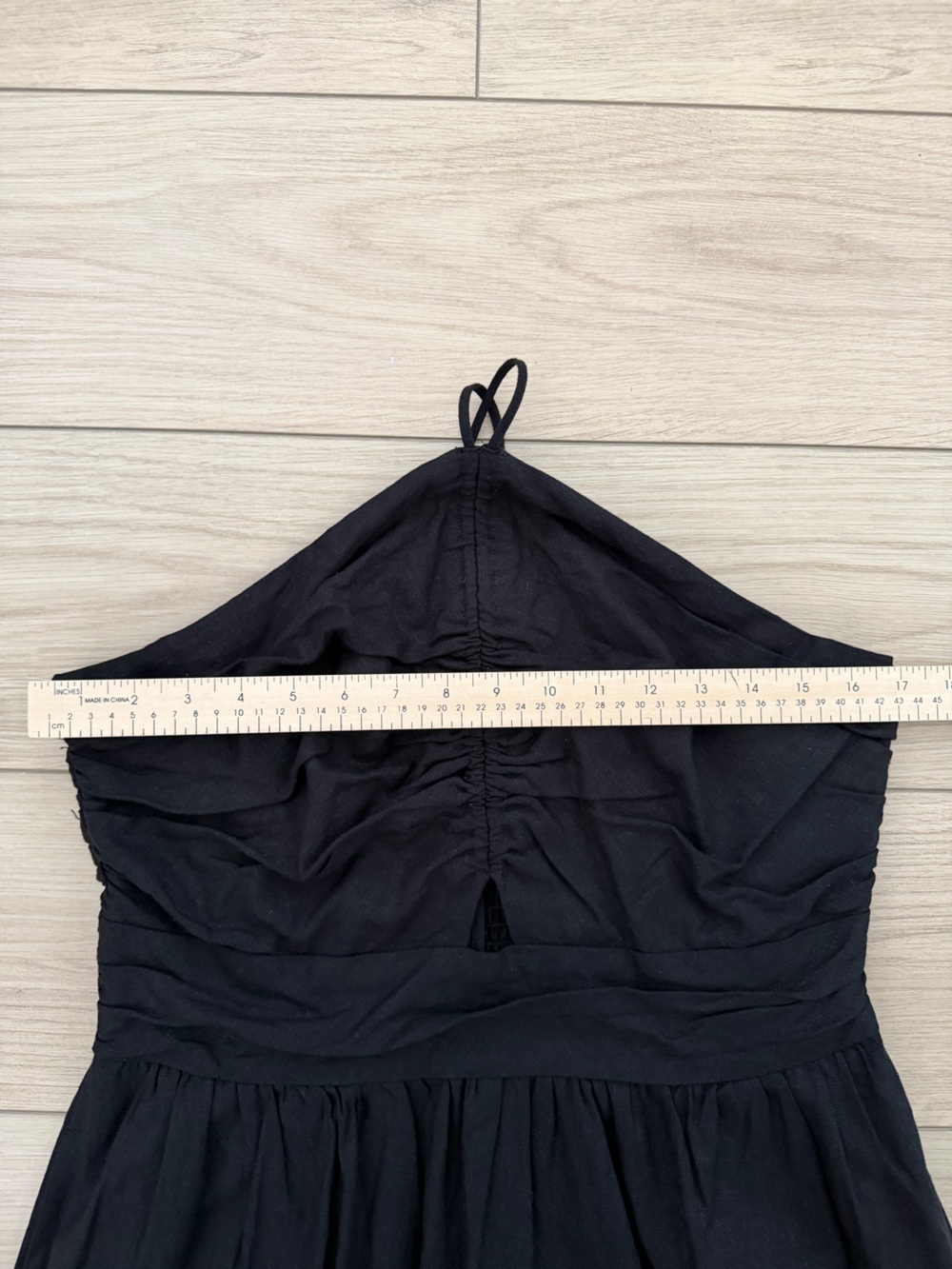 ✨NWT✨ FREE ASSEMBLY Strappy Ruched Midi Cutout Dress - Large - Picture 5 of 11